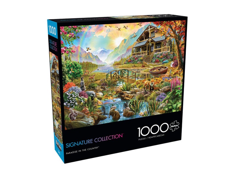 Buffalo Games - Adrian Chesterman - Paradise in The Country - 1000 Piece Jigsaw Puzzle for Adults -Challenging Puzzle Perfect for Game Nights - Finished Size is 26.75 x 19.75 - Image 3